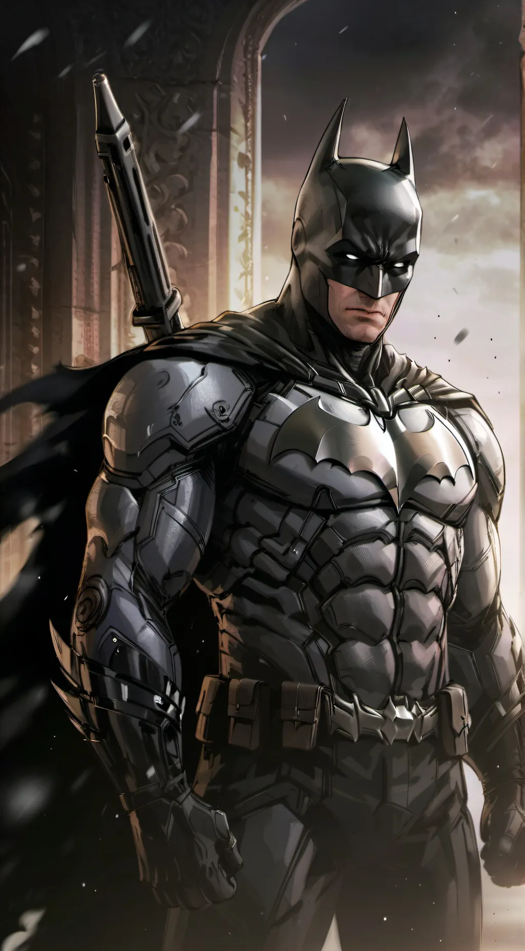 ai character: THE BATMAN background