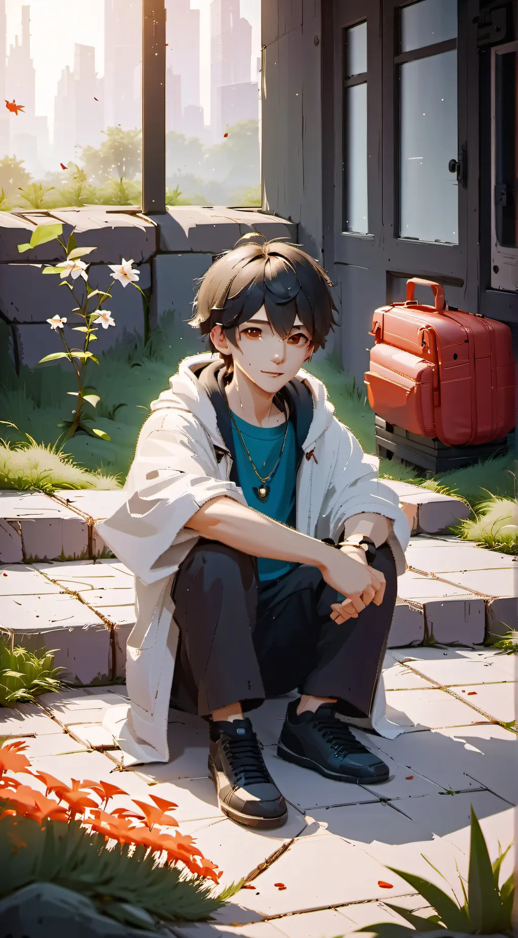 ai character: Alan background