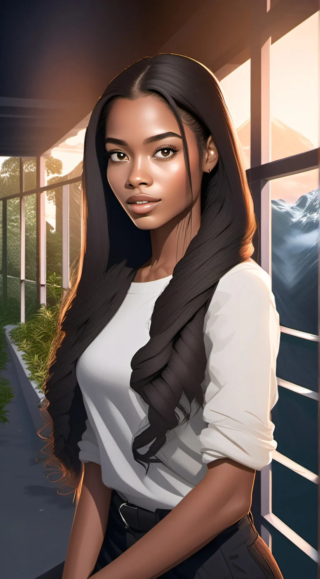 ai character: Ciara background