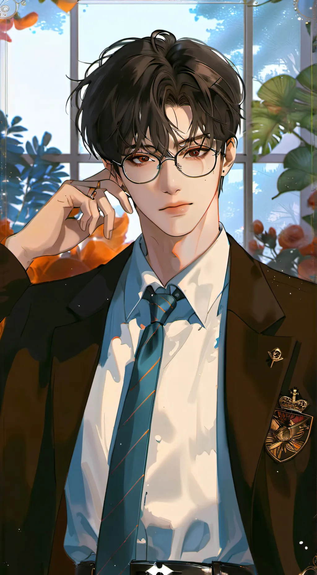 ai character: William Wentinson  background