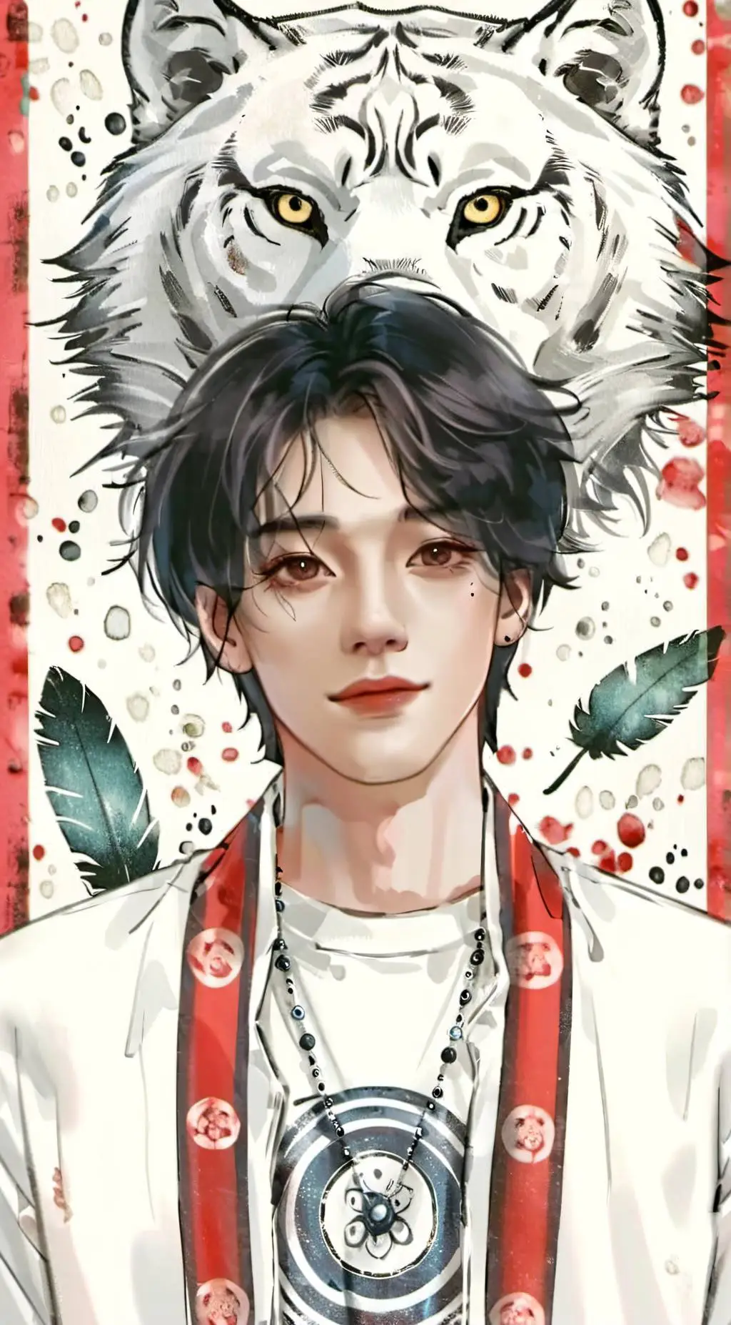 ai character: Leo background