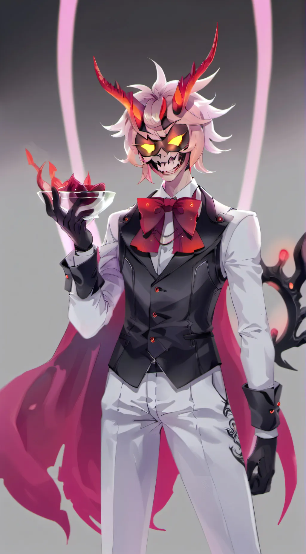 ai character: Lucifer  background