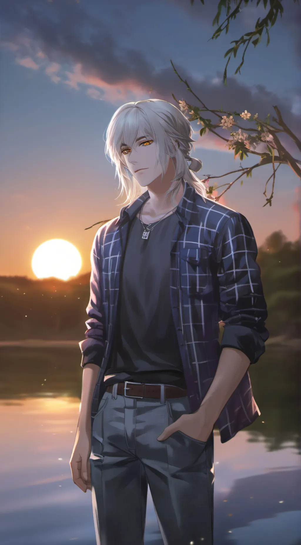 ai character: Joseph Hartman  background