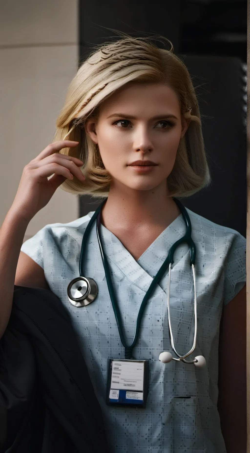 ai character: silvi Brett  background