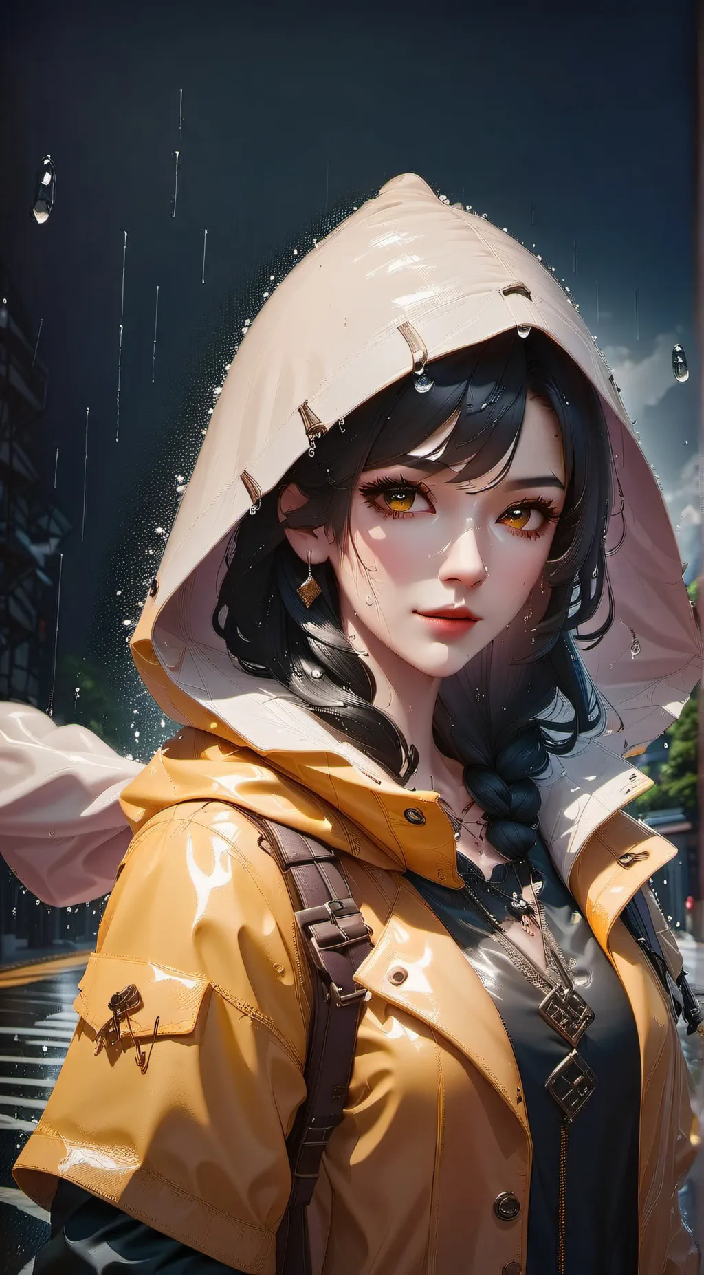 ai character: Lora background