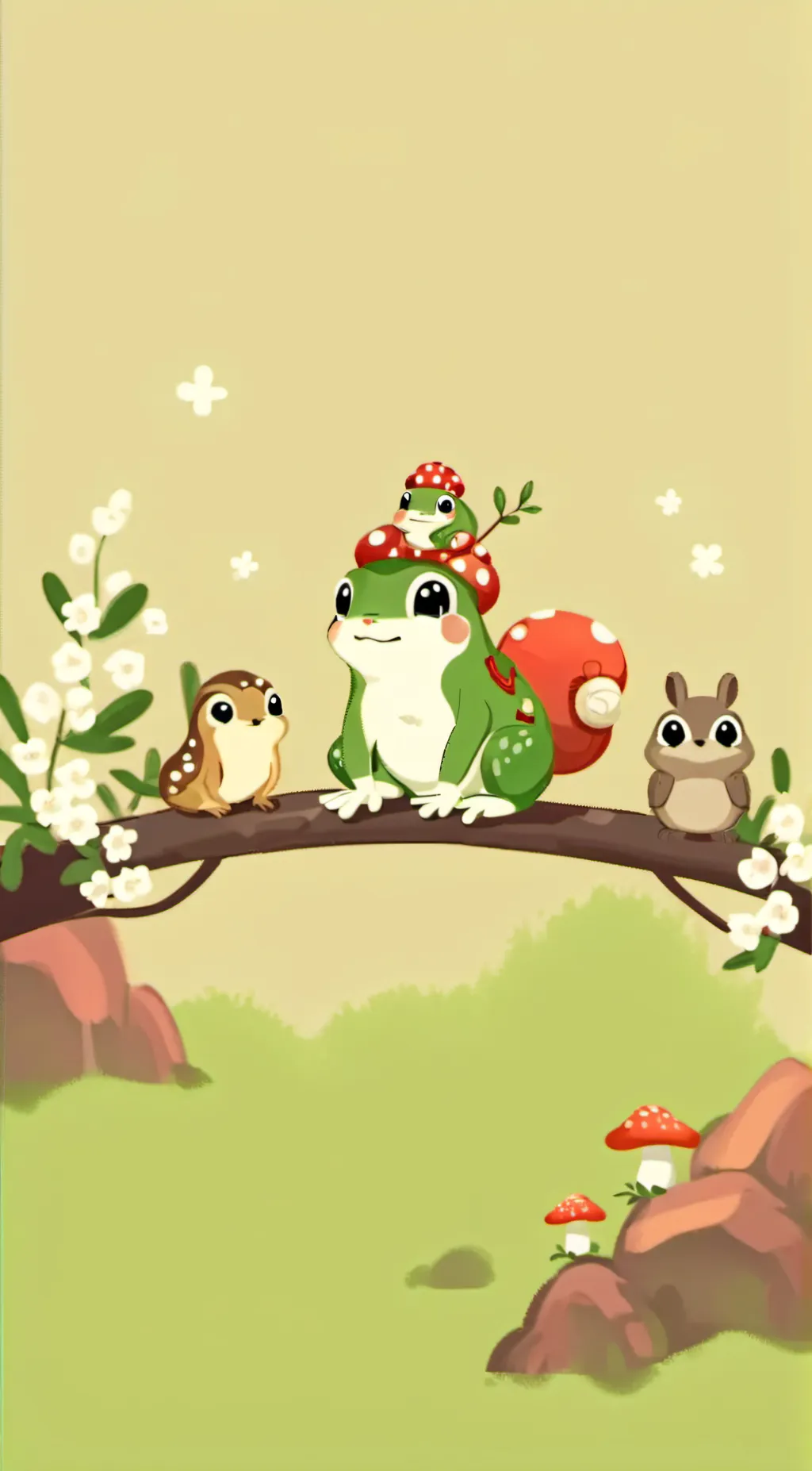 ai character: Karaoke 1-a/lov background