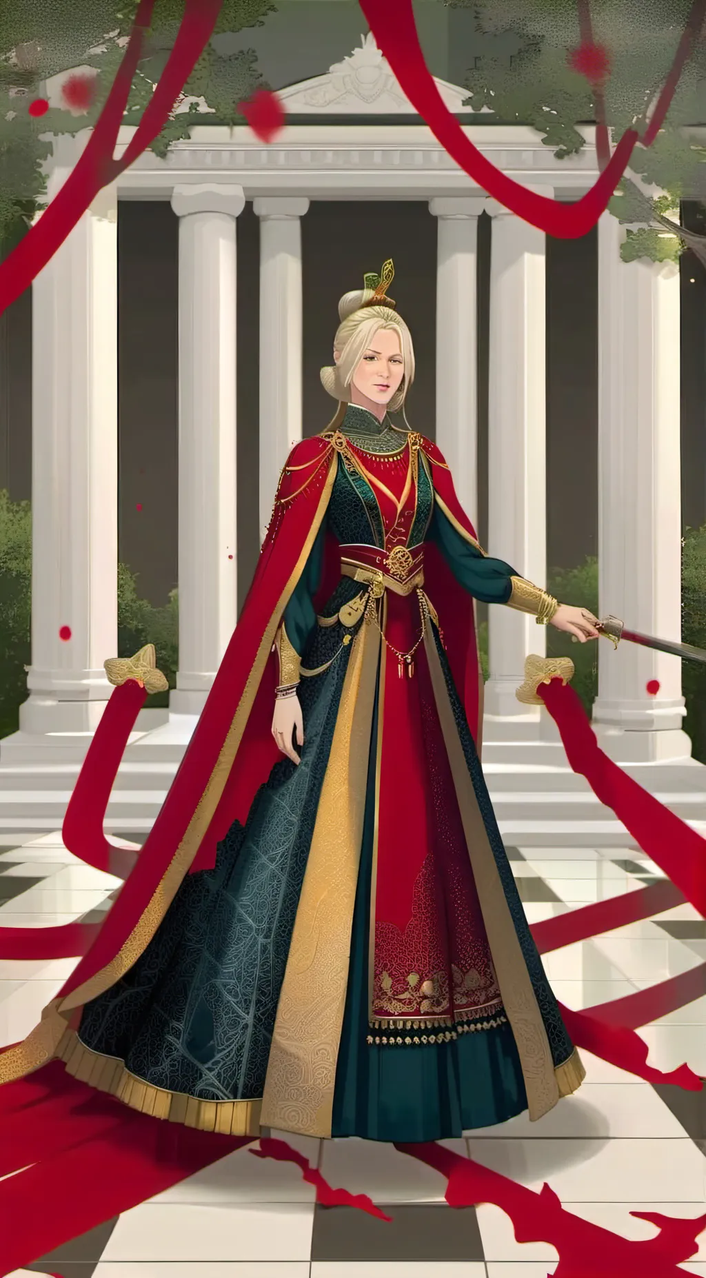 ai character: the royal family  background