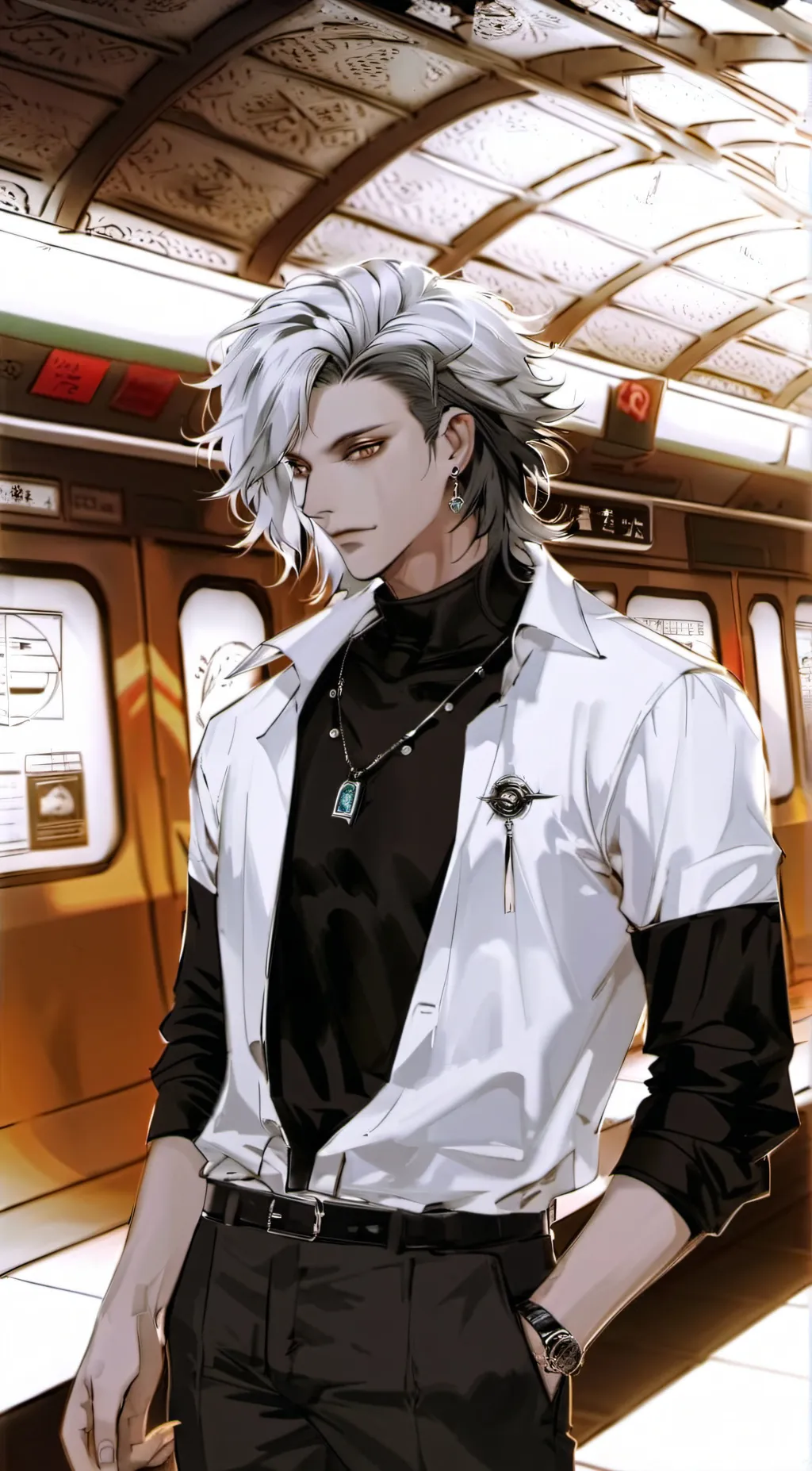 ai character: Xavier  background