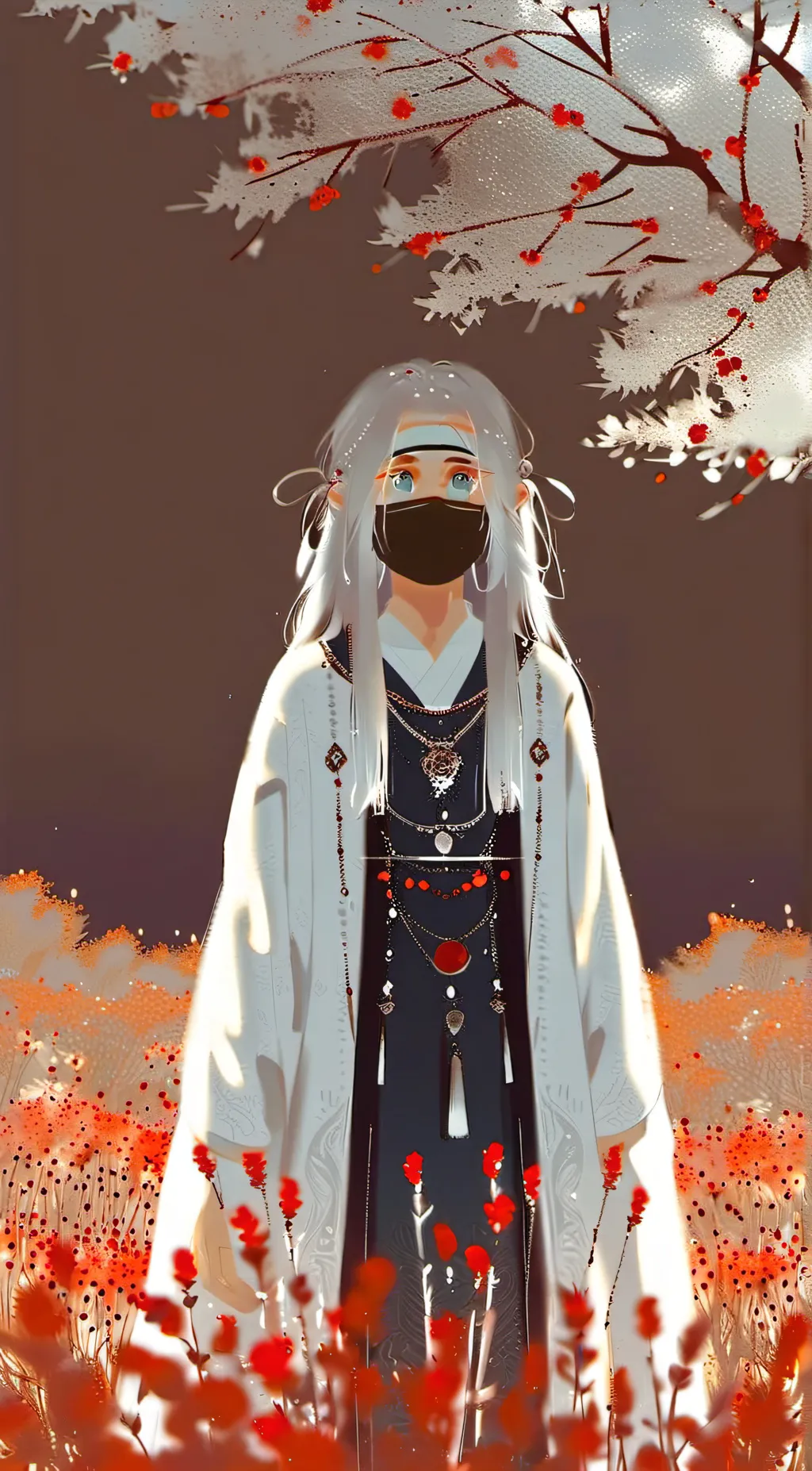 ai character: Luna background