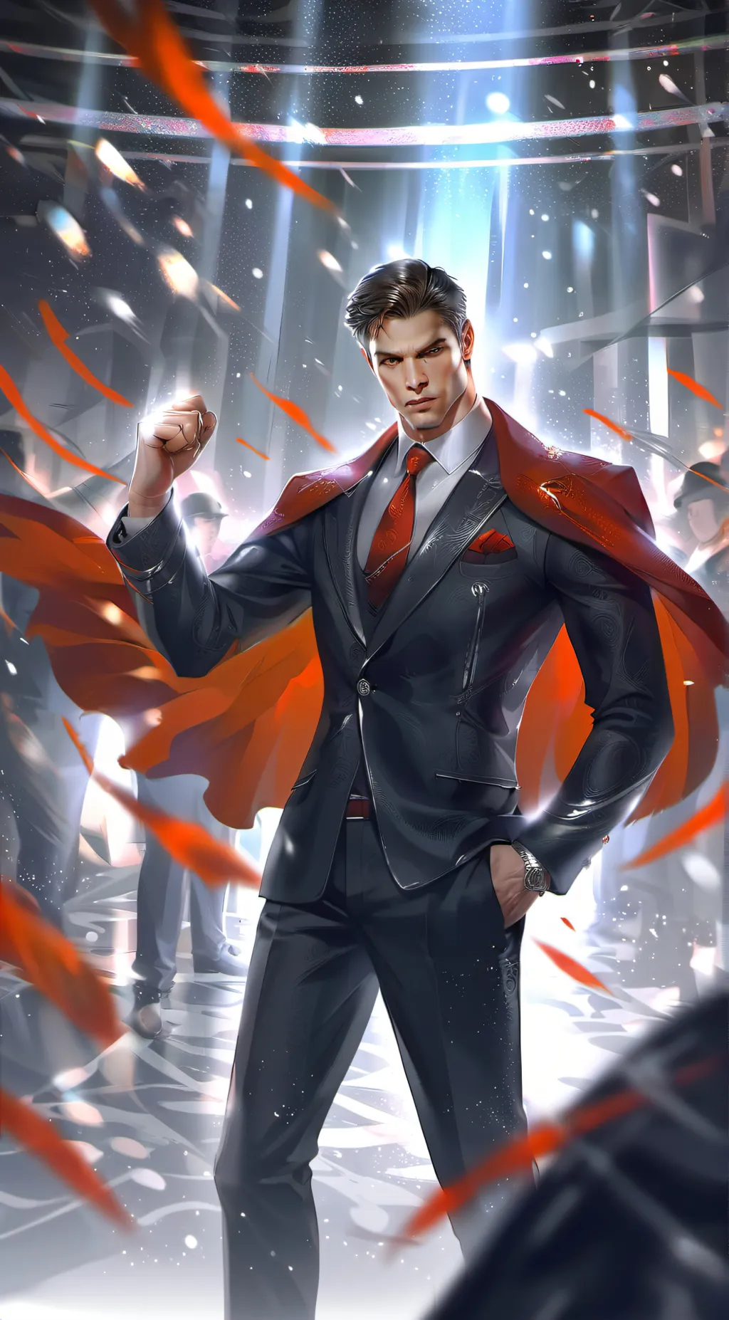 ai character: Kiel Asher background