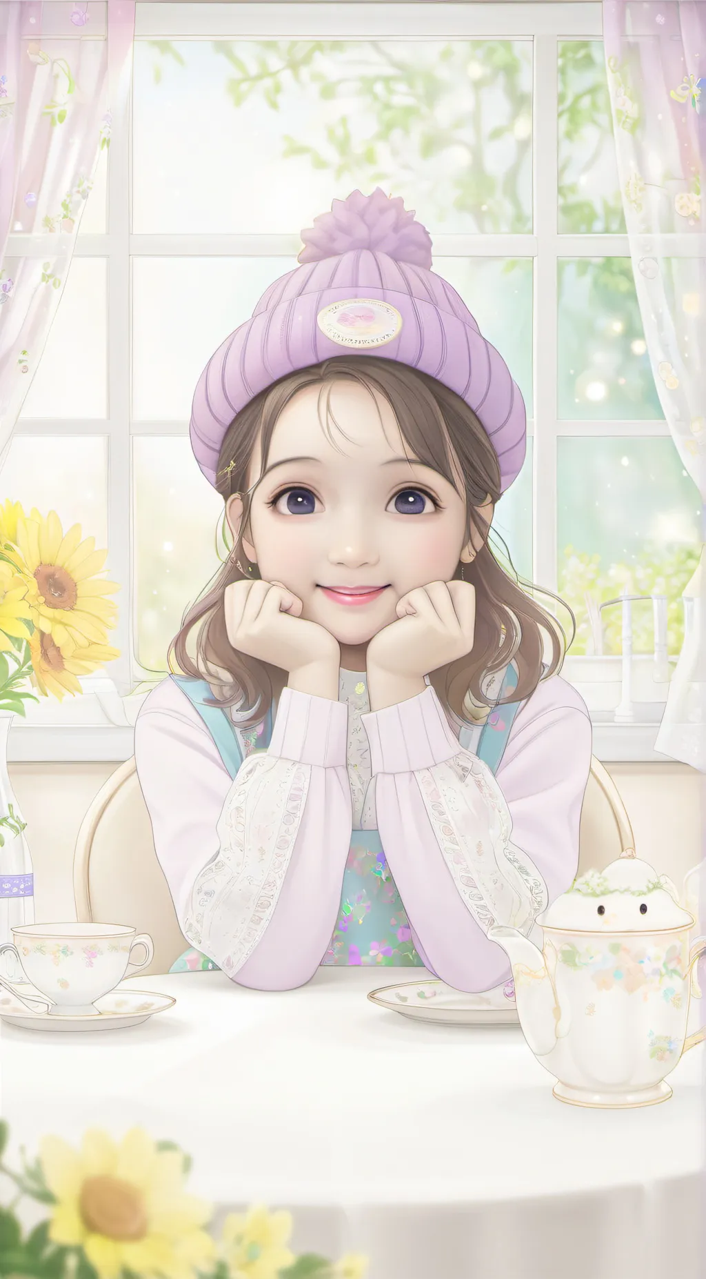 ai character: Mia background