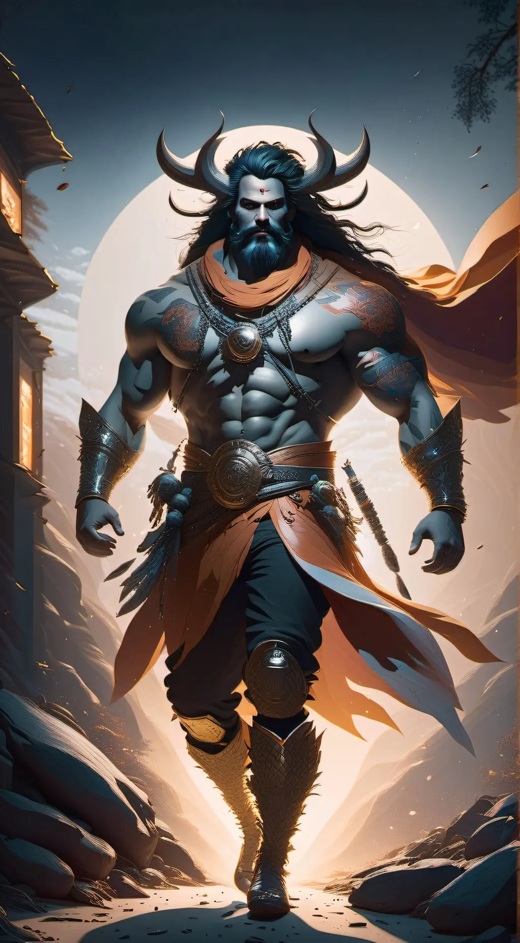 ai character: Baron background