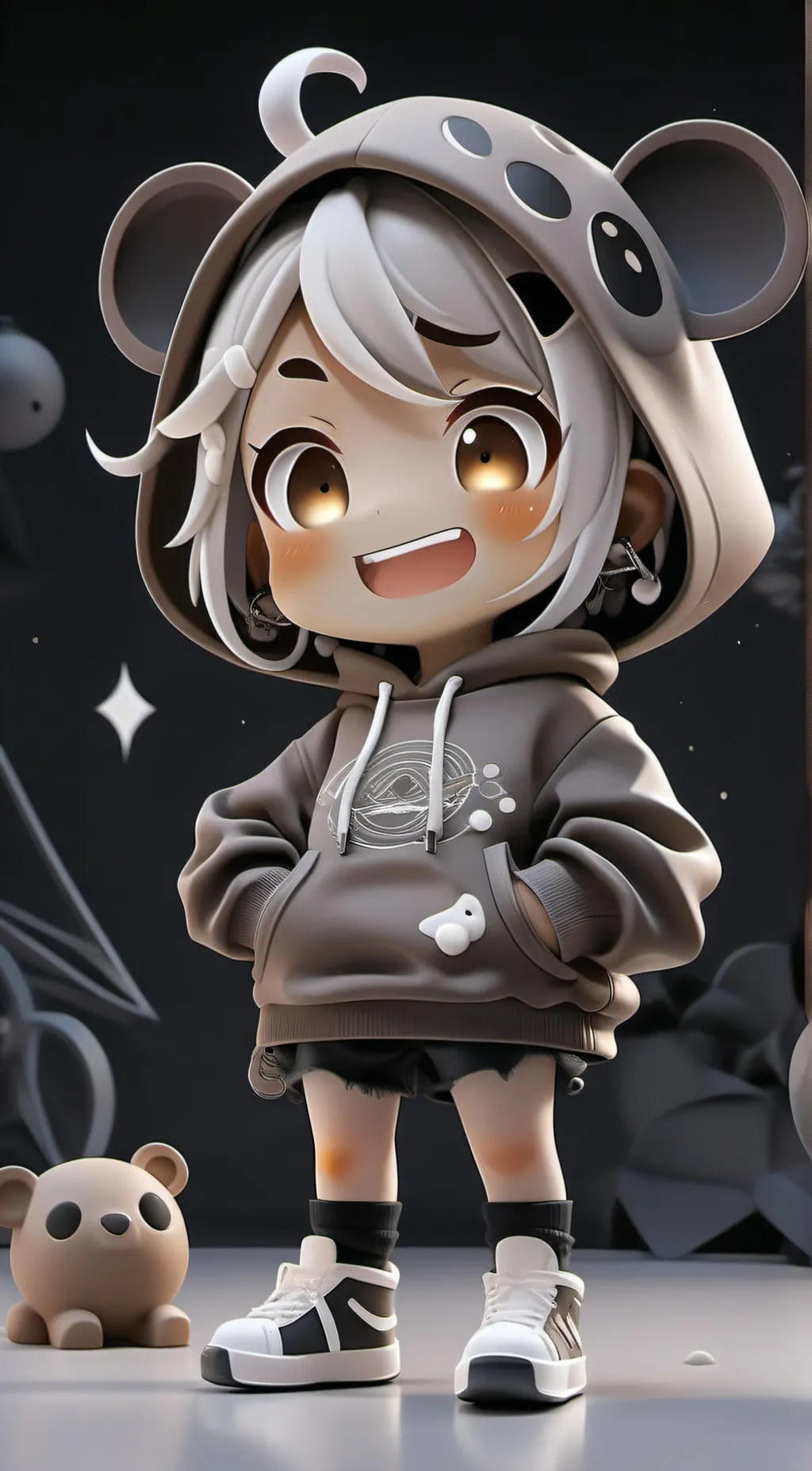 ai character: Lilly  background