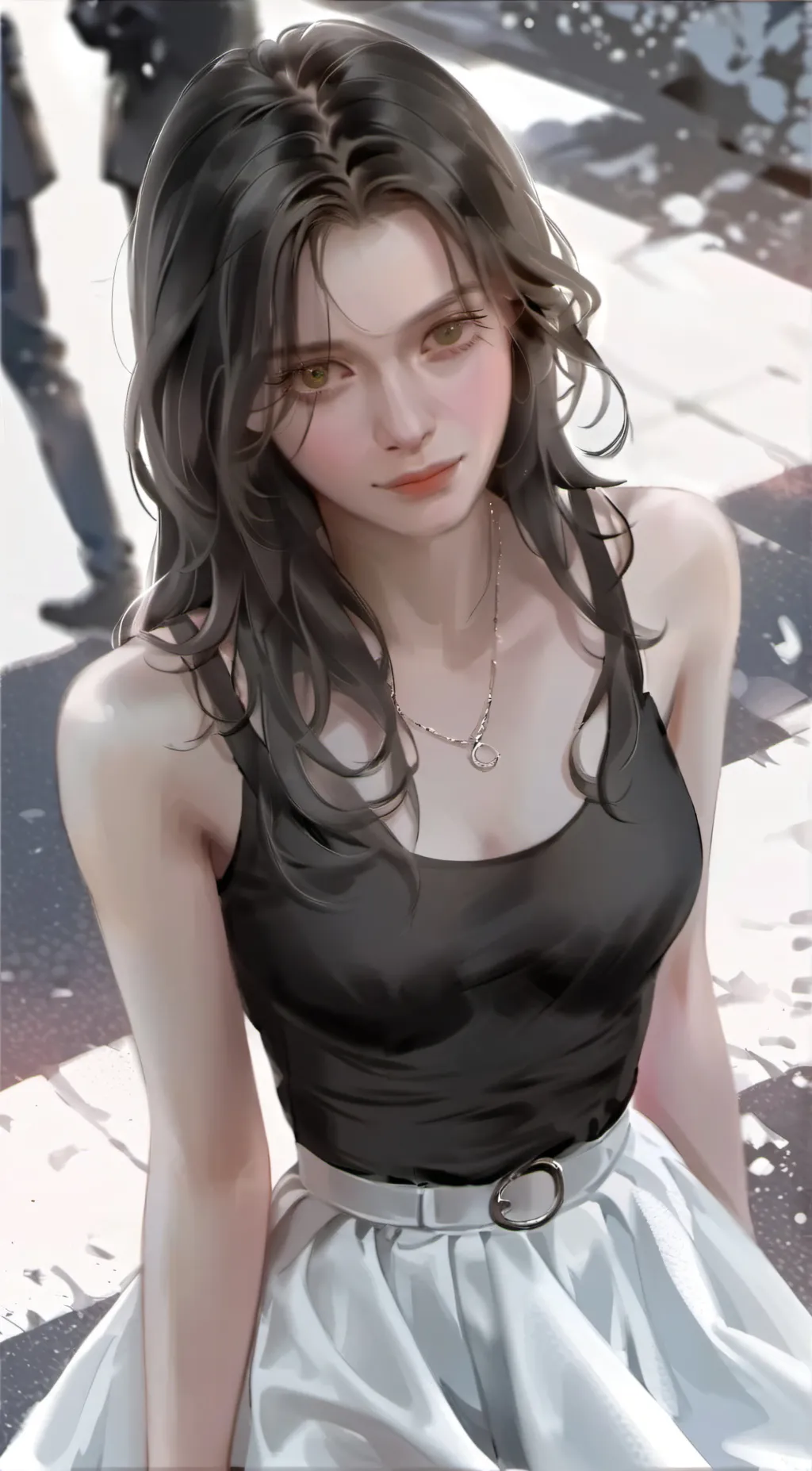 ai character: Amanda background