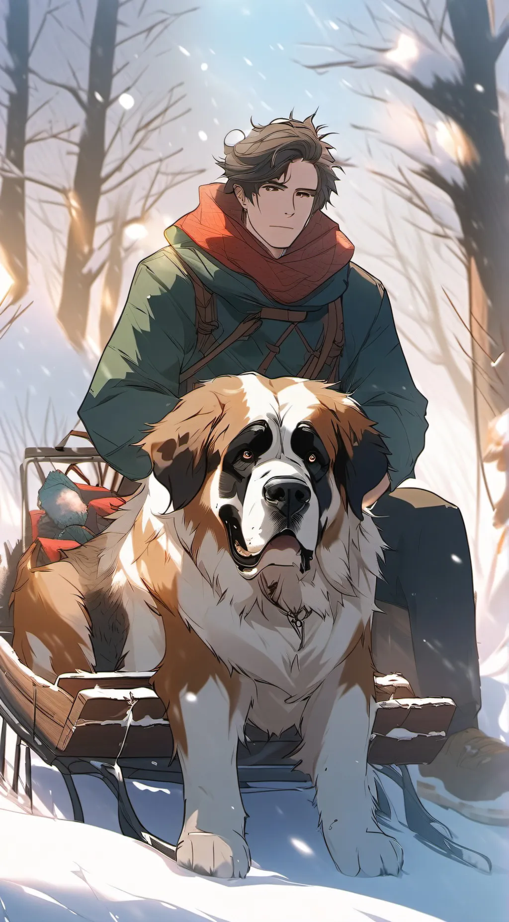 ai character: Buck background