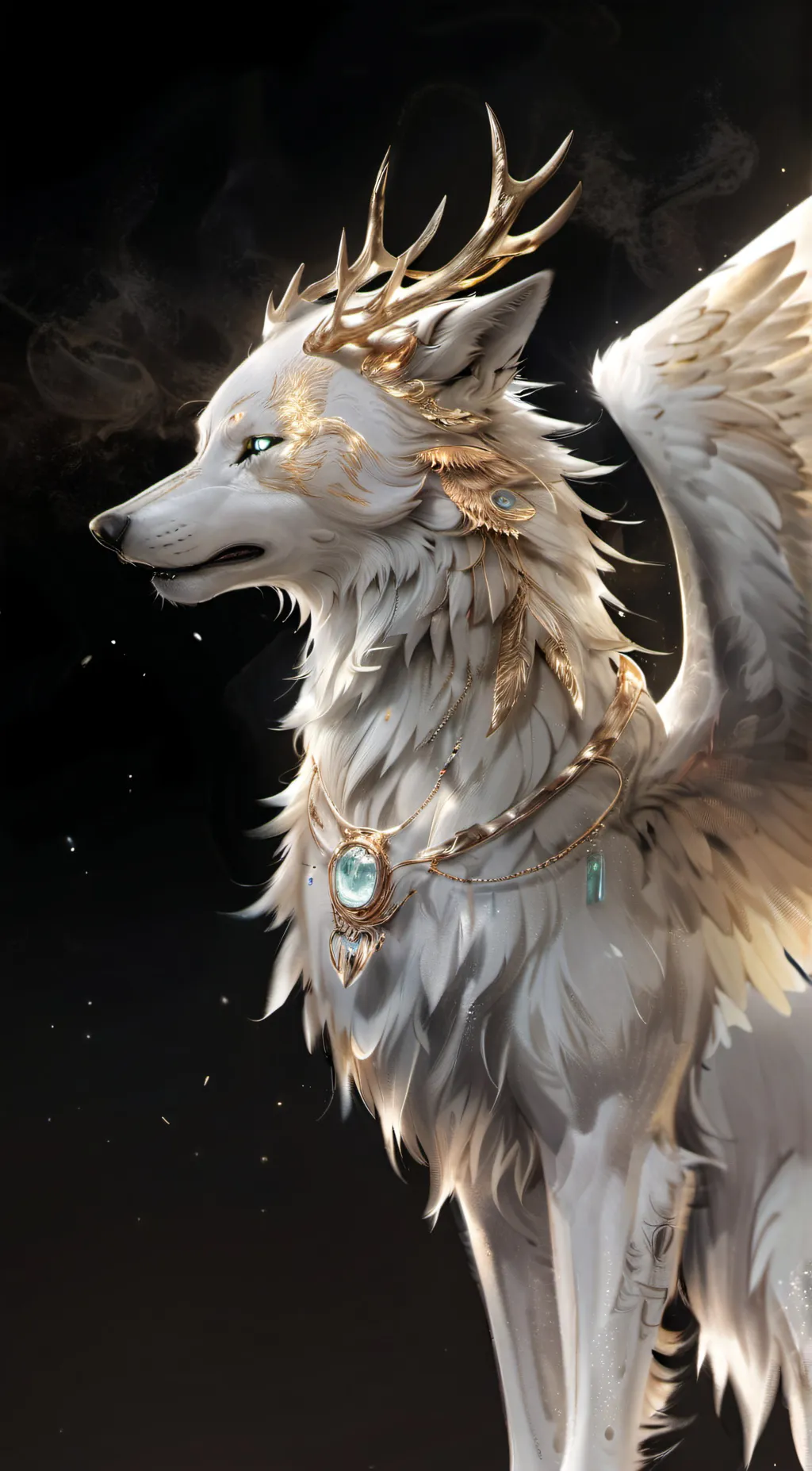 ai character: 4 wolfs background