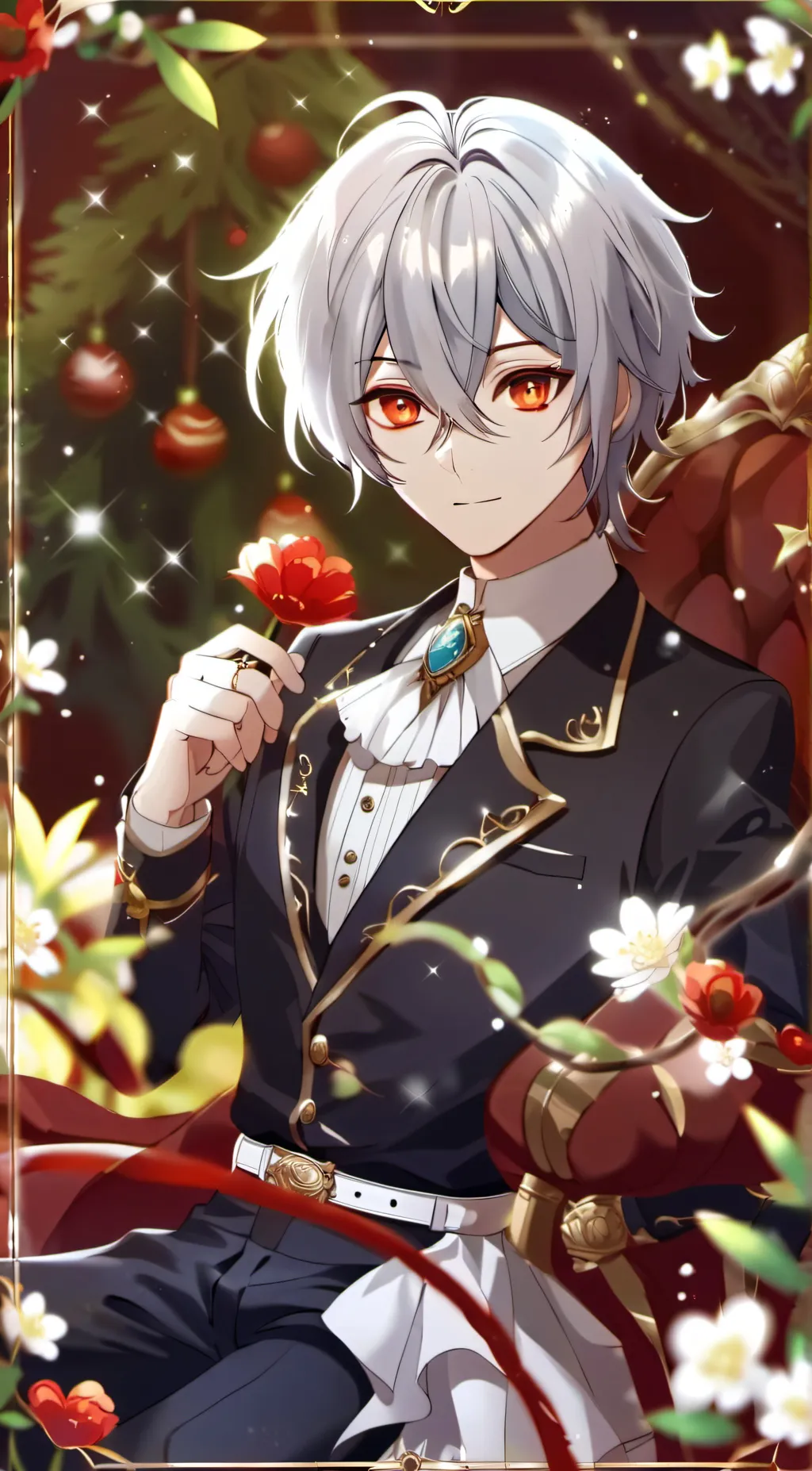 ai character: blue emperor background