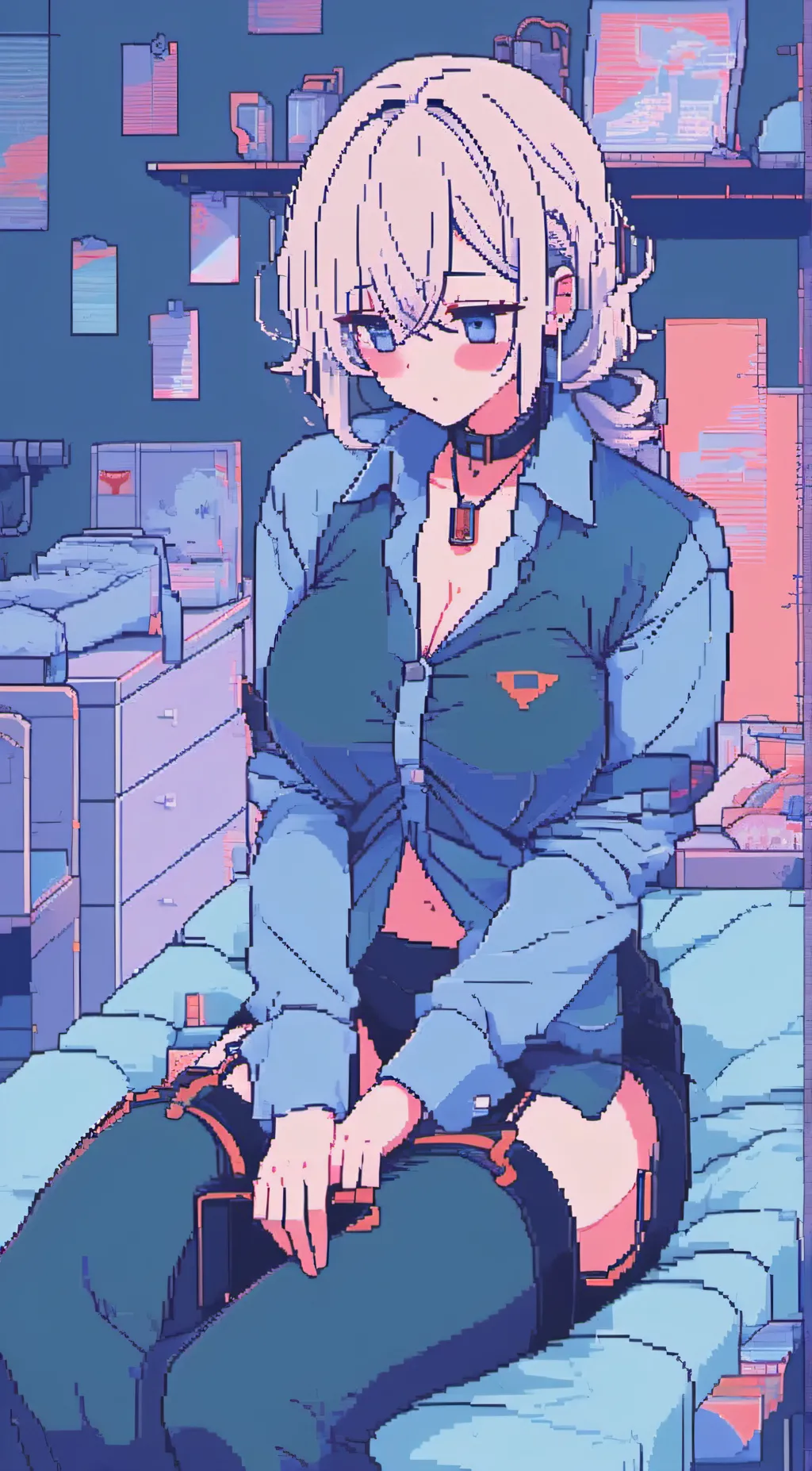 ai character: Game love Helena  background