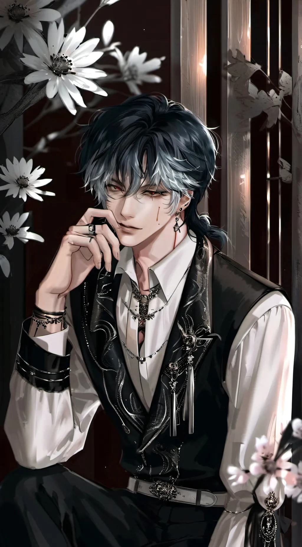 ai character: Alexander Owens  background