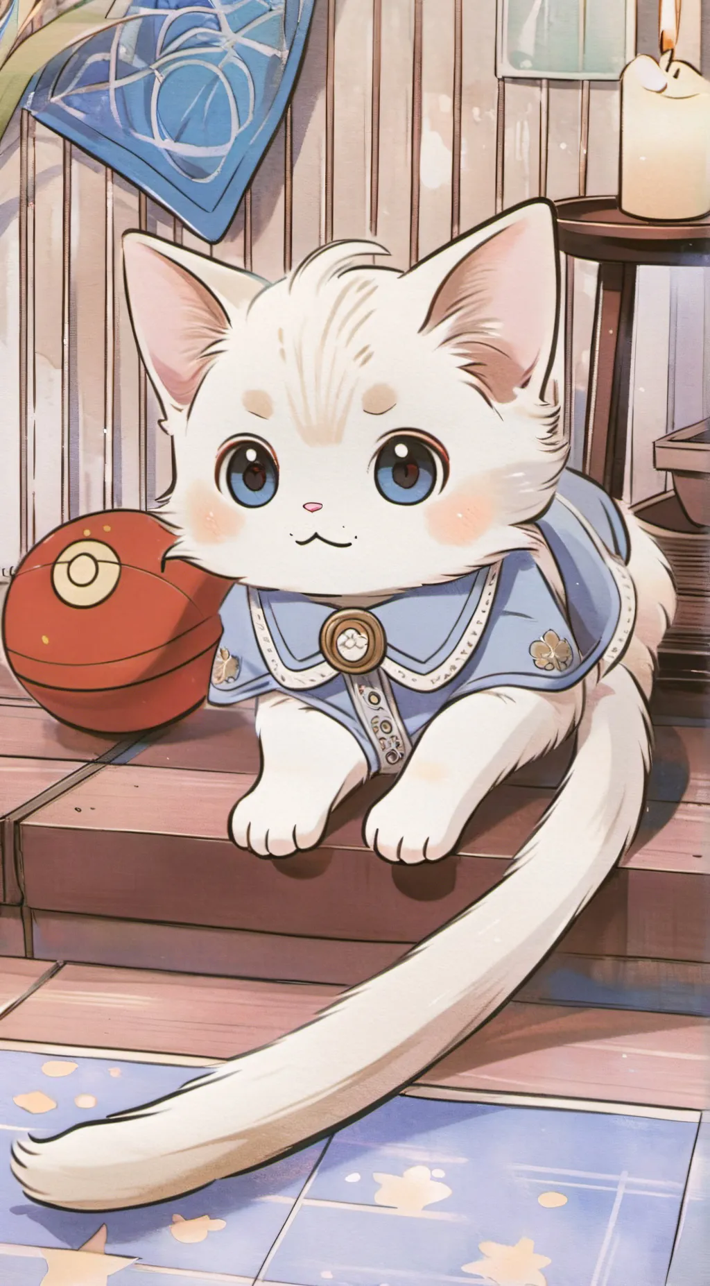 ai character: ur protector! background