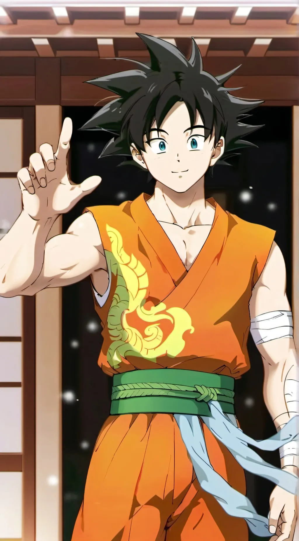 ai character: Dbz background