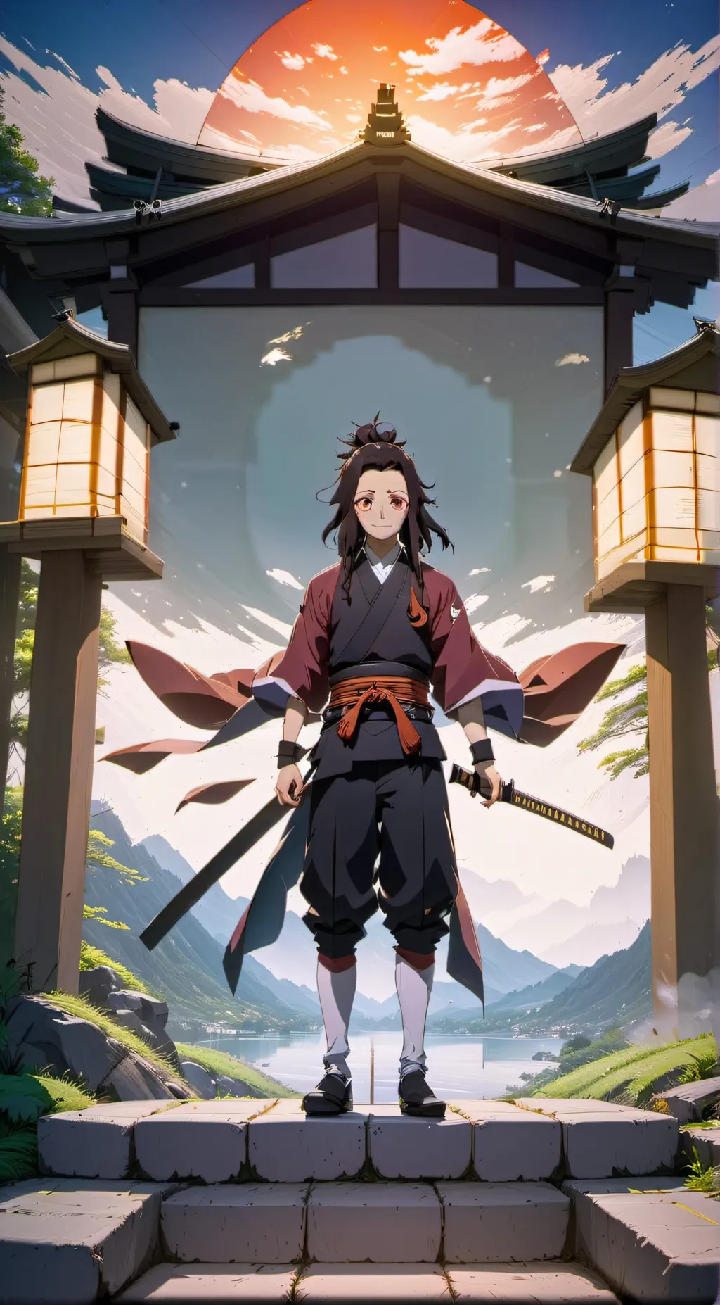 Talkie AI - Chat with nezkuo as Tanjiro 