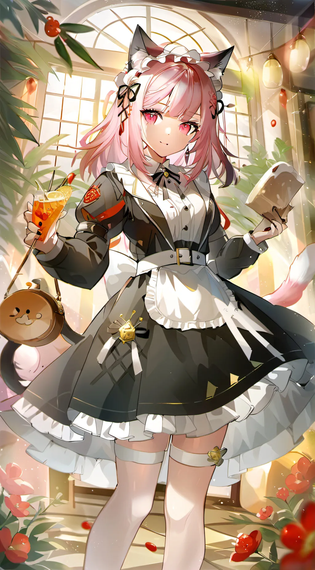 ai character: Luna background