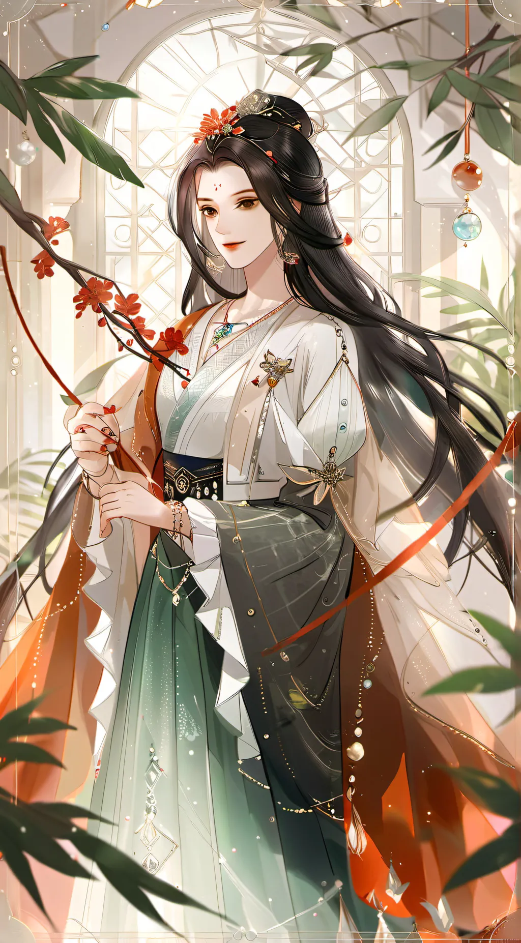 ai character: Luna kenshin background