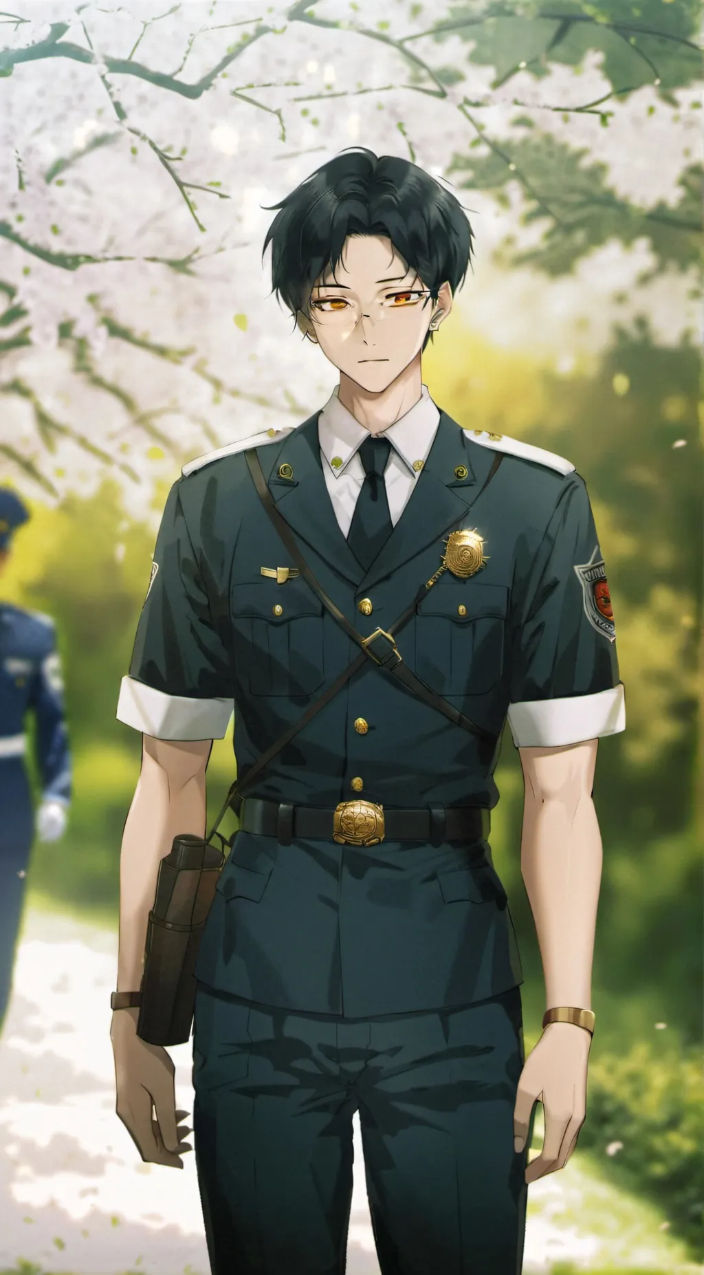 ai character: Leo background