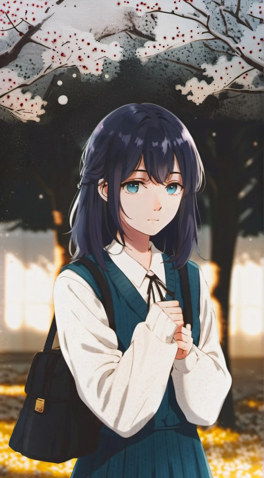 ai character: Mafuyu background