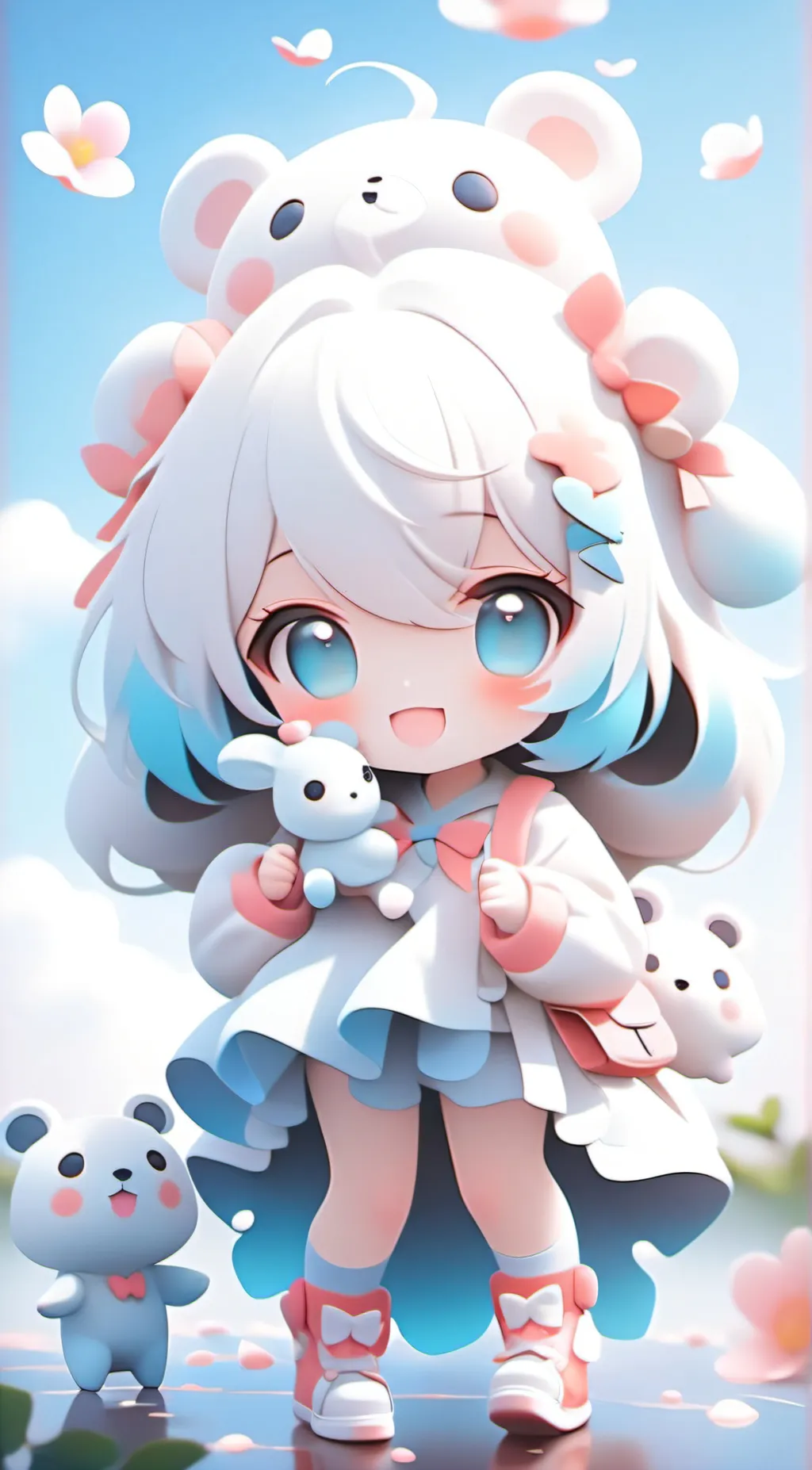 ai character: ~little Lily~ background