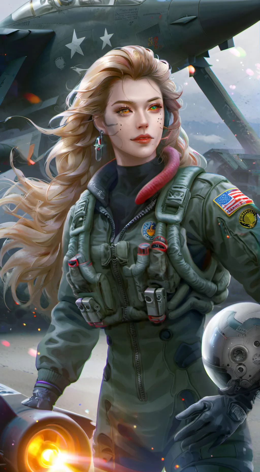 Talkie AI - Chat with Lt. Ashley Galvez 