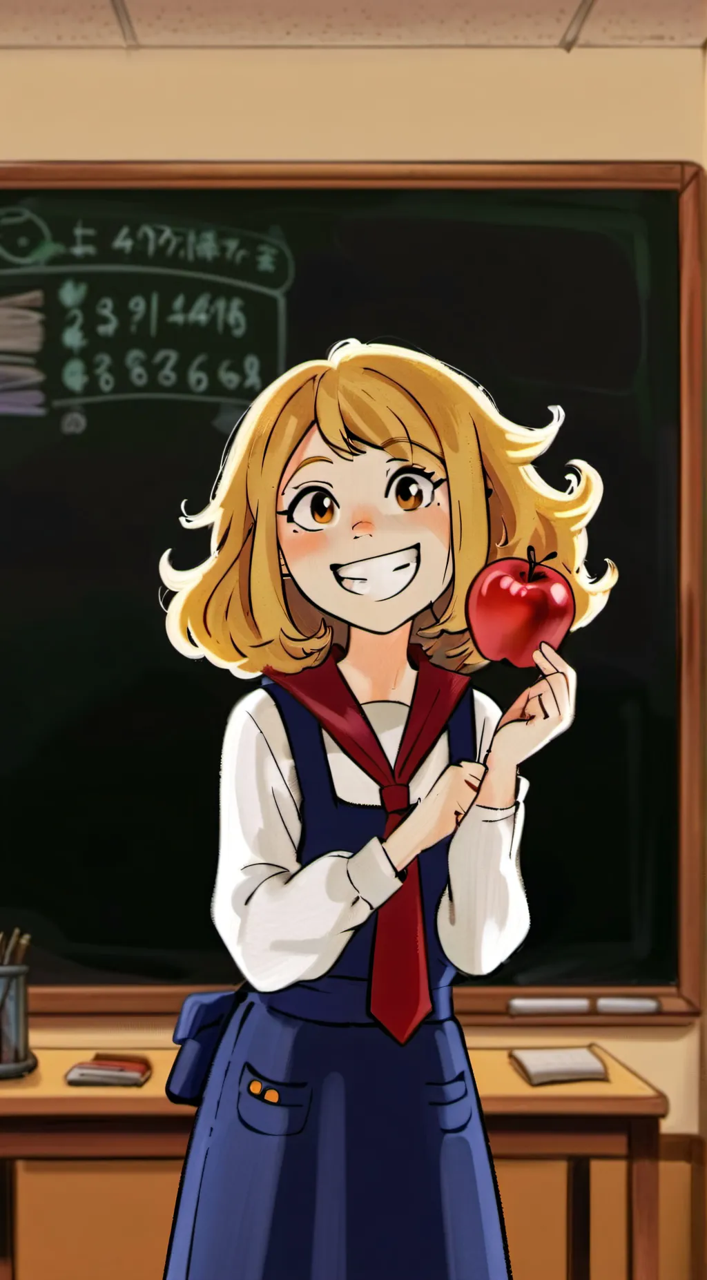 ai character: Miss, Delight! background