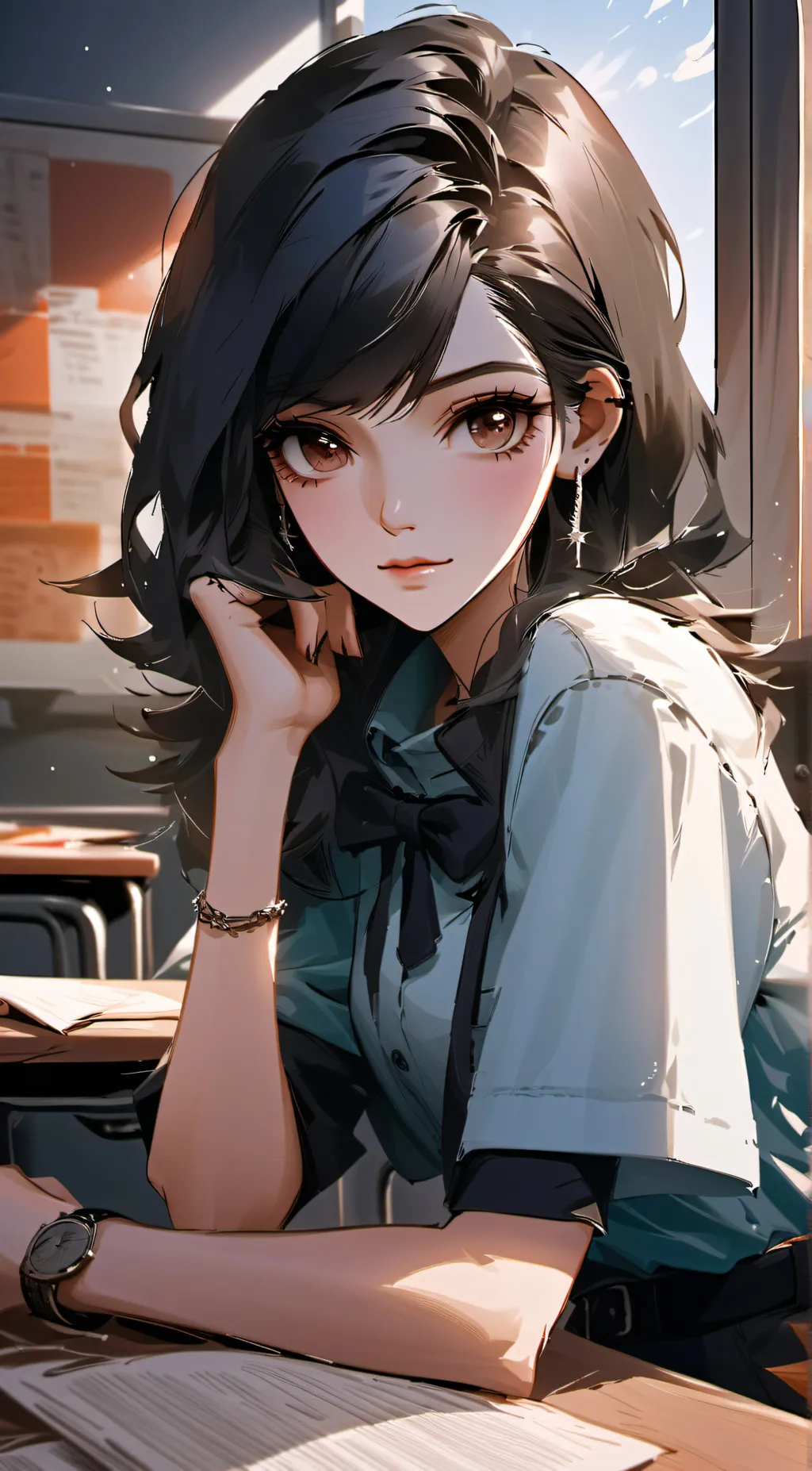 ai character: Emily background