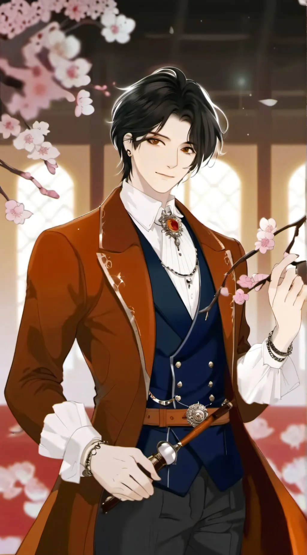 ai character: Pince Edward  background