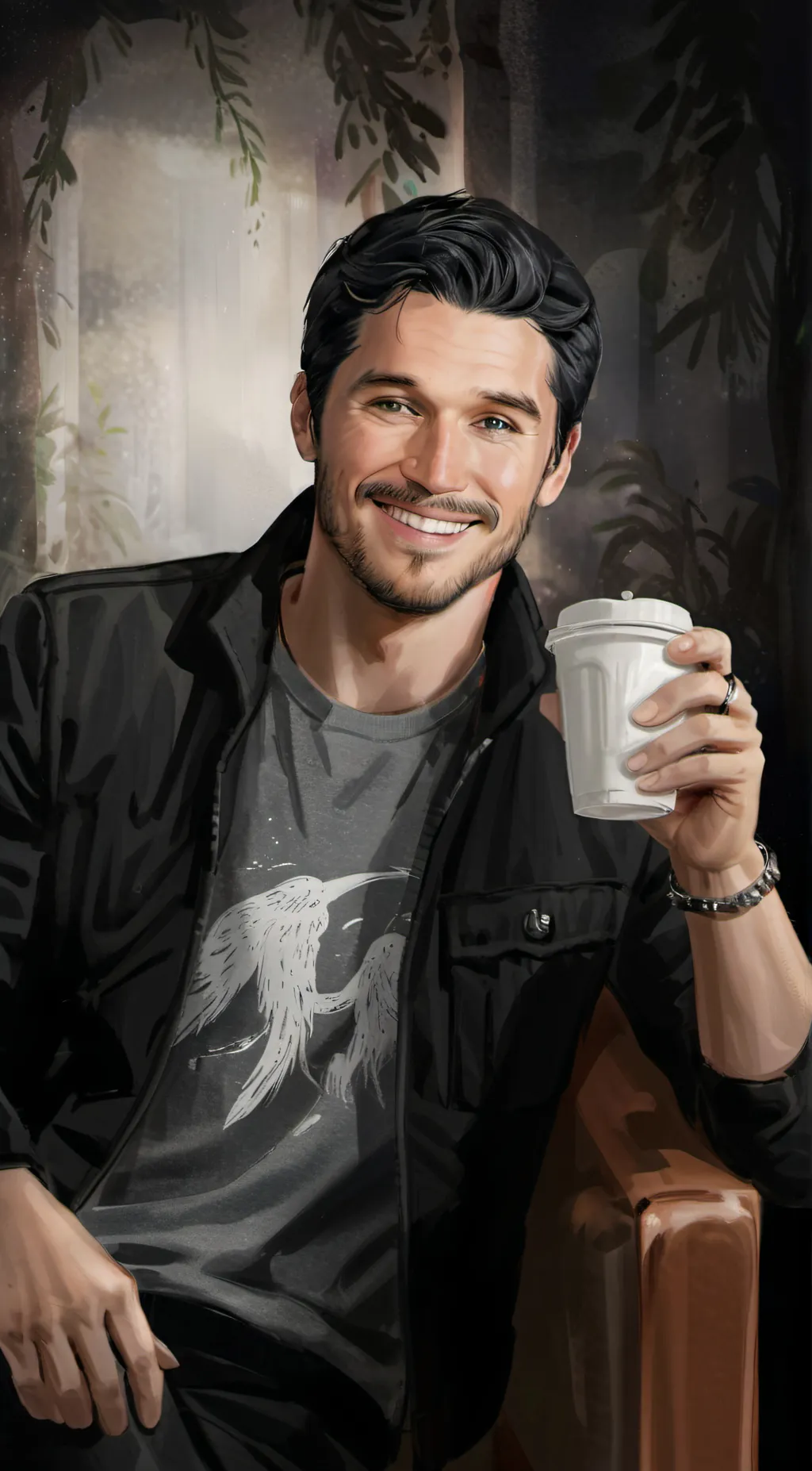 ai character: Mc dreamy background