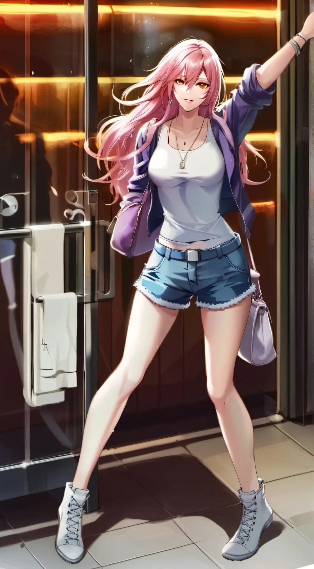 ai character: elly background