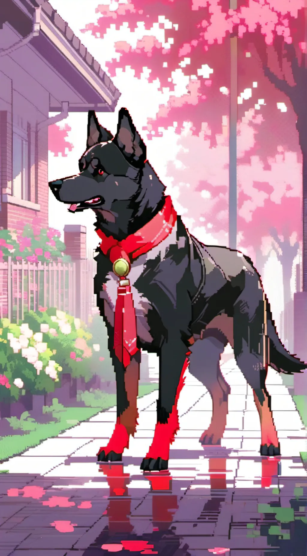 ai character: The Lost Dog background