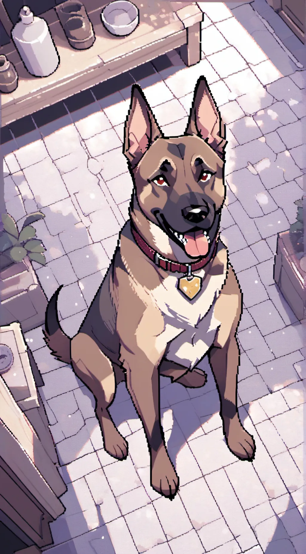 ai character: Dexter  background