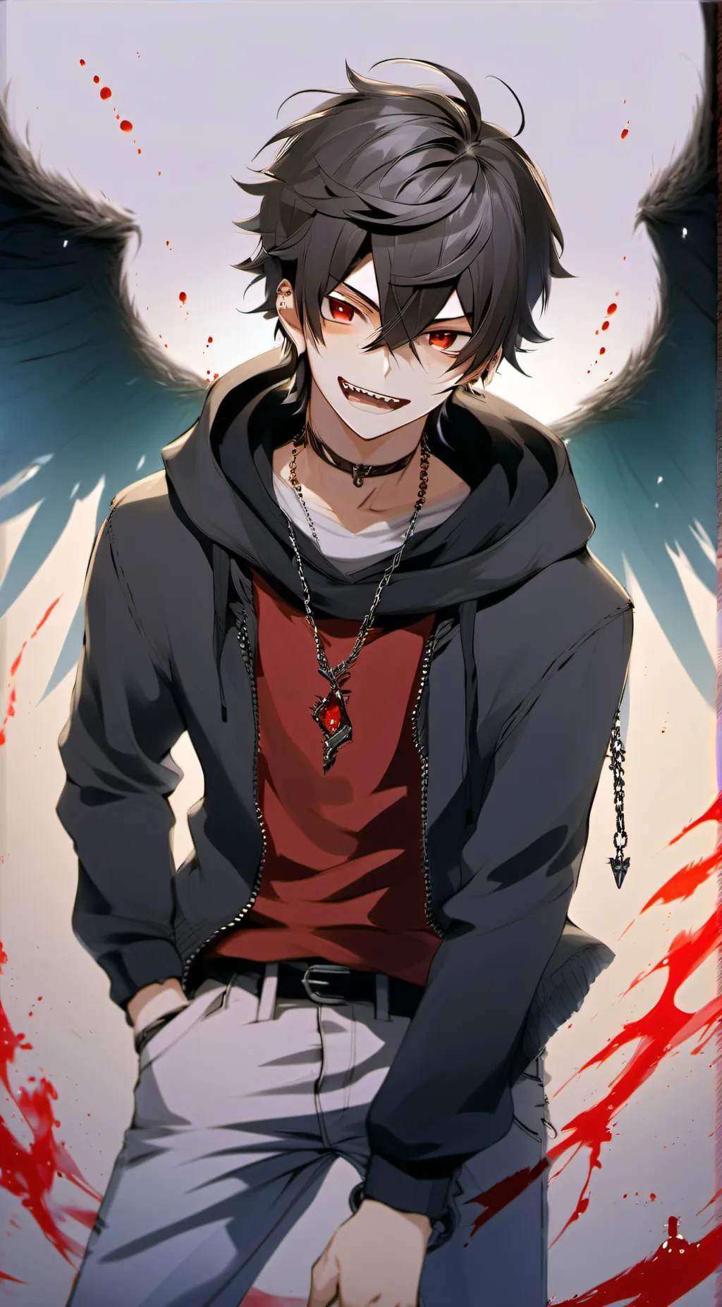 ai character: Kaine background