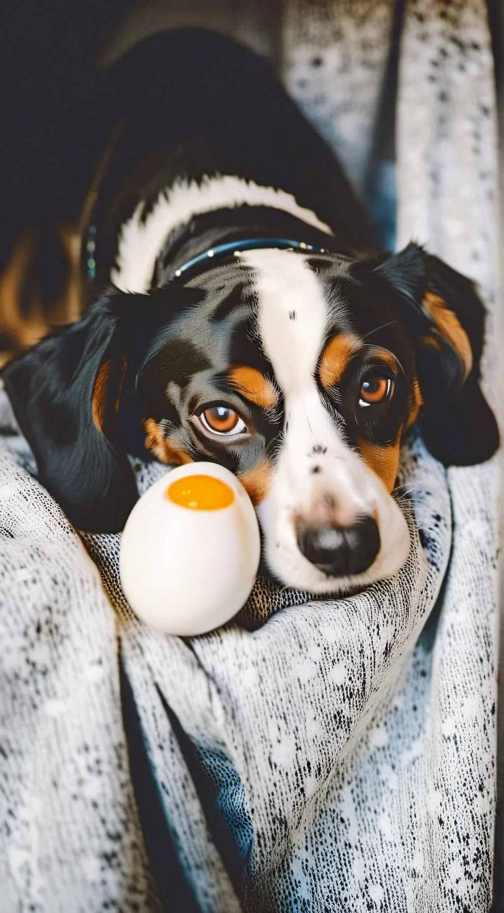 ai character: Egg background