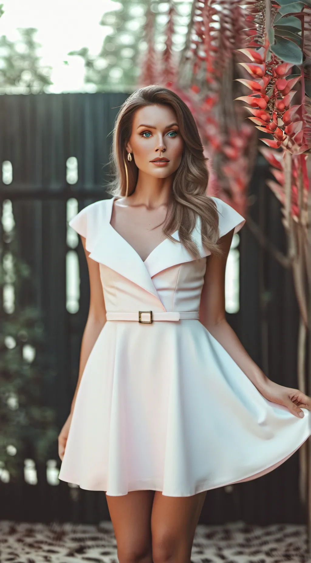 ai character: Woman background