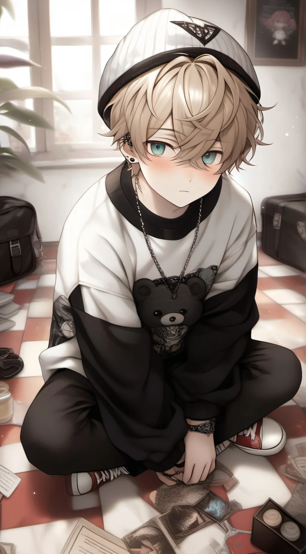 ai character: Adam background