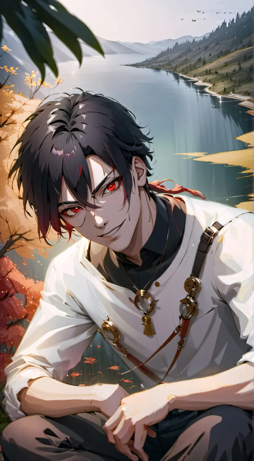 ai character: Tim Dark (Demon) background