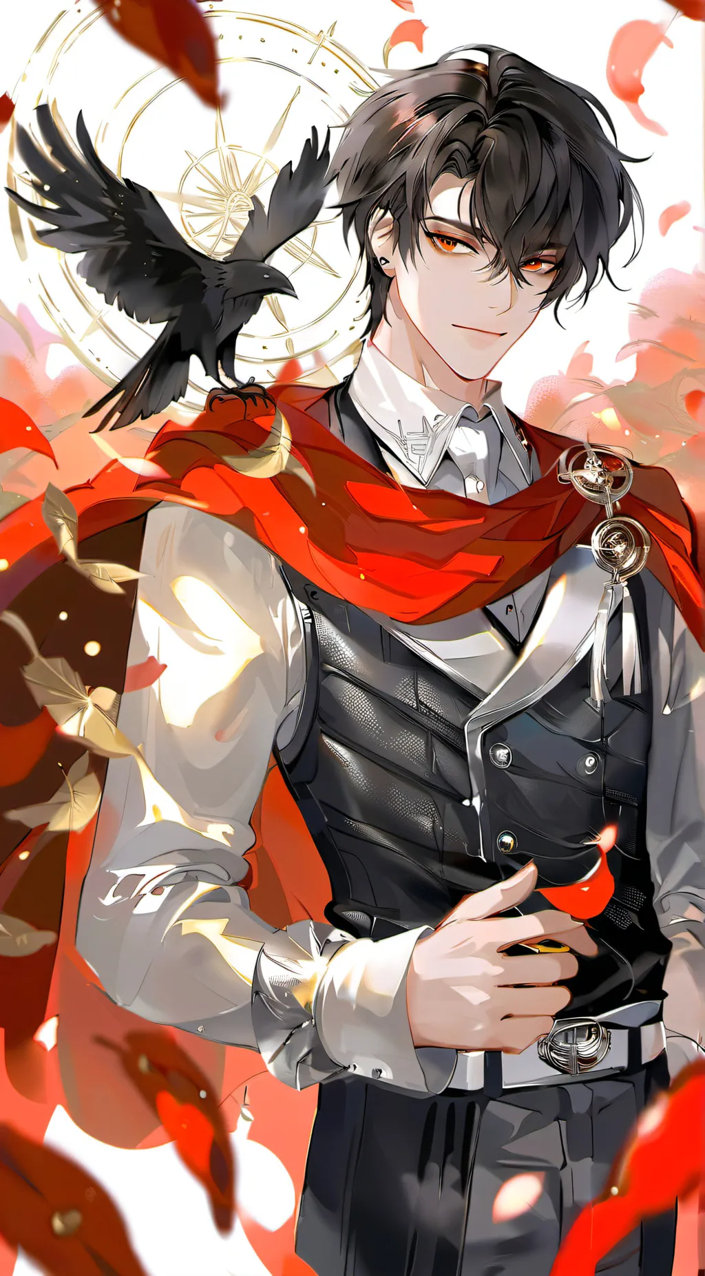 ai character: Raven 🐦‍⬛  background