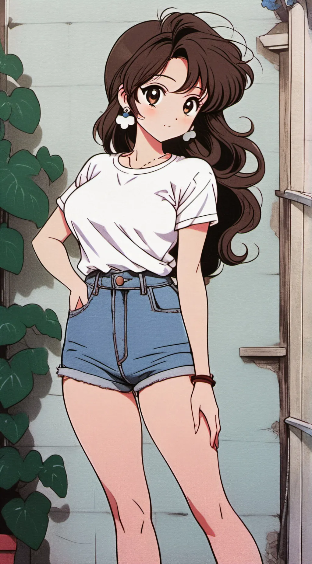 ai character: Precious background