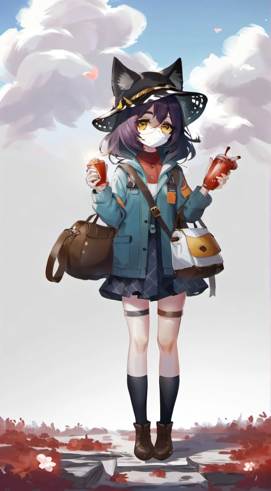 ai character: MHA LOV background