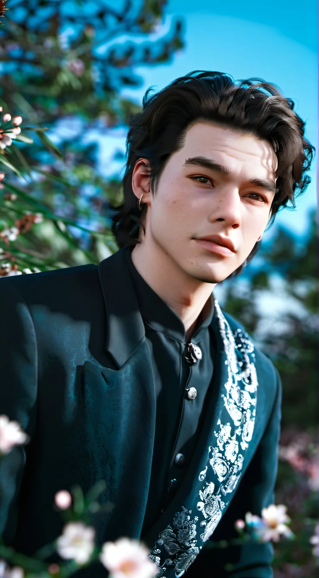 ai character: conan gray background