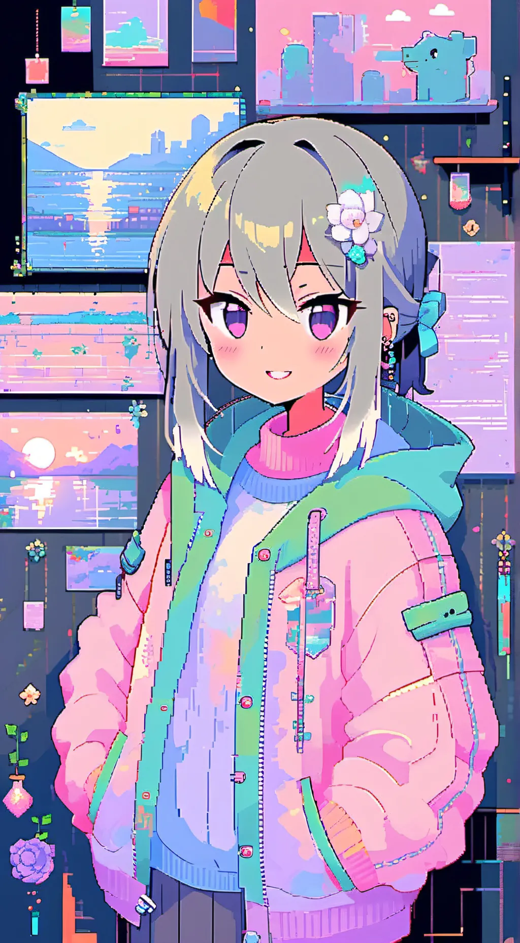 ai character: Ella background