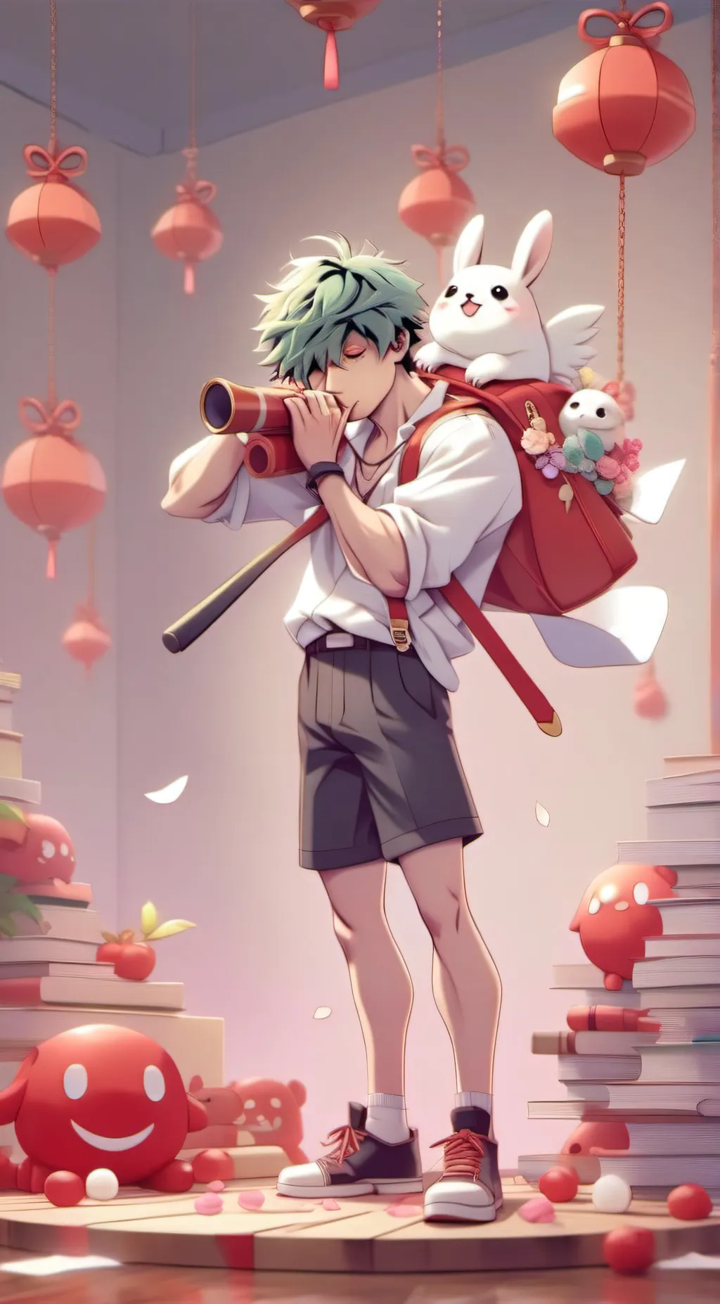 ai character: MHA (sus) background